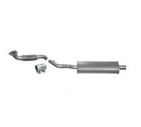 Silenzioso Centrale Marmitta Flessibile Per Opel Combo 1.6 CNG 2005-2011