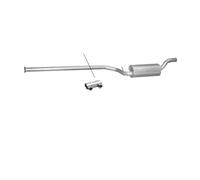 Silenzioso Centrale Silenziatore Finale Scarico Per Focus C-Max 1,6TDCi