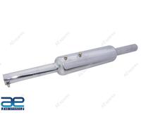 Silenzioso Di Scarico Con Baffle Cromo Per Royal Enfield Classic 350 500 UCE GEC