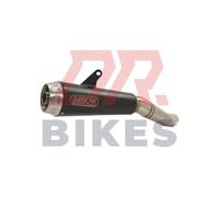 Silenzioso Honda CB 500 X 2017-2018 Arrow Pro-Race Nichrom Scuro 71859PRN