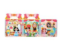 Silenzioso libro di adesivi - 28,5 cm grande libro di adesivi, set da gioco riutilizzabile in PP, attività di apprendimento impermeabile per ragazze e ragazze, aule, viaggi, auto, sala giochi, feste