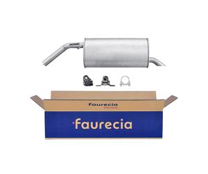 Silenzioso Posteriore FAURECIA IAM-Expertise Compatibile Con PEUGEOT 207
