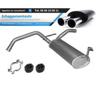 Silenzioso Posteriore Scarico Omologato Citroën C1 1.0 (05-09) E