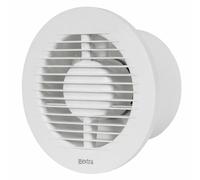 Silenzioso Rotondo Bagno Extractor Fan 125mm/12.7cm con Timer E Ball Cuscinetto