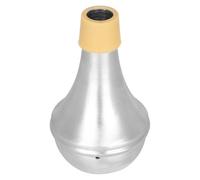 Silenzioso sordina per tromba in ottone per strumenti efficace smorzamento del suono Design ergonomico in metallo Accessorio musicale portatile Facile da installare Silenziatori per tromba