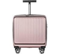 Silenzioso Valigia da viaggio d'affari Valigia rigida Valigia con chiusura a combinazione Design Carry-On Trolley per bagagli da 16/18 pollici per cabina Liscio