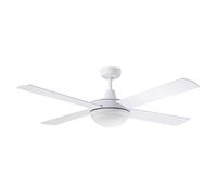 Silenzioso Ventilatore con Telecomando Ventola Lampada Bianco 122 CM Radiatore