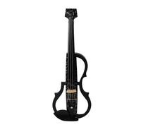 Silenzioso violino elettrico, aspetto elegante, corpo in fibra di carbonio, design con fessure multiple per esercitarsi (fiocco di neve)