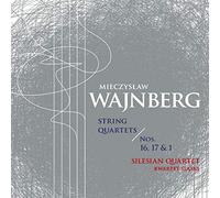 Audio Cd Mieczyslaw Weinberg - String Quartets Nos. 1, 16 & 17
