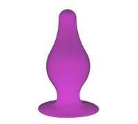 SilexD ANAL PLUG ANALE STIMOLATORE IN SILICONE MEMORY TERMOREATTIVO TG L VIOLA