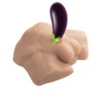 dorso realistico con dildo anale uomo pene realistico con stimolazione vaginale