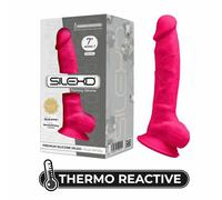 Davide" Dildo Realistico 17,5cm - Colore: Fucsia