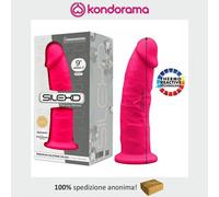 SilexD fallo realistico pene gigante dildo in silicone rosa termoreattivo cm 23