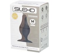 silexd Modello 2 Spina in silicone m nero 1 pz Dilatatore anale