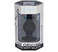 silexd Modello 2 Spina in silicone s nero 1 pz Dilatatore anale