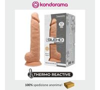SilexD pene artificiale gigante XXL dildo in silicone morbido termoreattivo 25cm