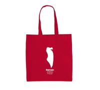 Silhouette Del Bahrain - Borsa In Tela - Viaggio Nel Paese Di Manama