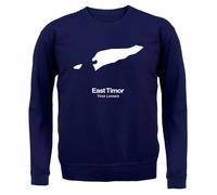 Silhouette Del Paese Timor Est - Felpa Per Bambini - Viaggio A Dili, Timor-Leste