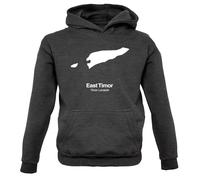 Silhouette Del Paese Timor Est - Felpa Per Bambini - Viaggio A Dili, Timor-Leste