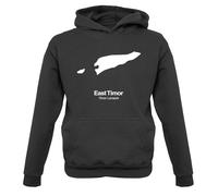 Silhouette Del Paese Timor Est - Felpa Per Bambini - Viaggio A Dili, Timor-Leste