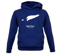 Silhouette Del Paese Timor Est - Felpa Per Bambini - Viaggio A Dili, Timor-Leste