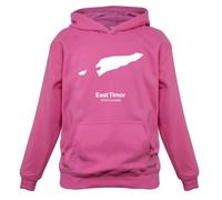 Silhouette Del Paese Timor Est - Felpa Per Bambini - Viaggio A Dili, Timor-Leste