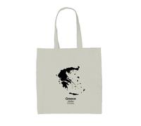 Silhouette Della Grecia - Borsa In Tela - Viaggio In Città Greca Atene