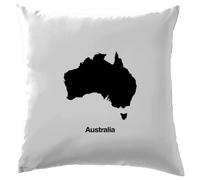 Silhouette Dell'Australia - Cuscino - Bandiera Del Paese Australiano Viaggio Oz