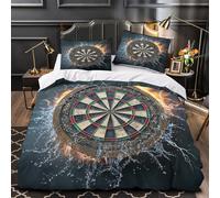 Silhouette di ballerina Set Di Copripiumino Biancheria da letto morbida stampa 3D con federe per cuscini incluso federe Danza cosmica copripiumino for bambini adulti ragazzi Super king（260x220cm）