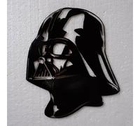 Silhouette disco in vinile Darth Vader casco SW regalo decorazione