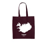 Silhouette D'Islanda - Borsa In Tela - Islandese Reykjavik Isola Di Ghiaccio