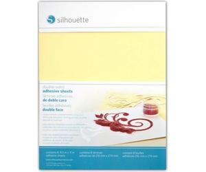 Silhouette Double-Sided Adhesive Sheet - 21,6 x 27,9 cm - 1 Set