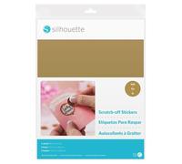 Silhouette Scratch-off Sticker Sheets - Gold