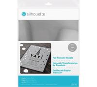 Silhouette Foil Transfer Sheets - 21,5 cm x 28 cm - Silver