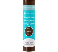 Silhouette Glossy Permanent Vinyl - 22,9 cm x 3 m - Brown