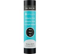 Silhouette Matte Removable Vinyl - 22,9 cm x 3 m - Black