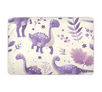 Silhouette of Dinosaurs Lavanda Training Pee Pad per bambini altamente assorbente vasino Training Materassino carino Cool Bed Liner per neonati Ragazze , 132,1 cm L x 86,4 cm W para viajar