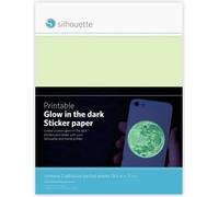 Silhouette Printable Glow-in-the-Dark Sticker Paper - 1 Set