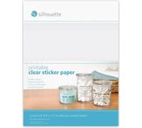 Silhouette Printable Sticker Paper - Clear
