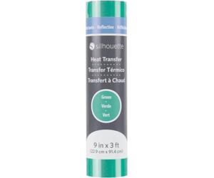 Silhouette Reflective Heat Transfer - 22,9 cm x 0,9 m - Green