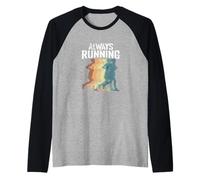 Silhouette Retro Runner Always Running Maglia con Maniche Raglan