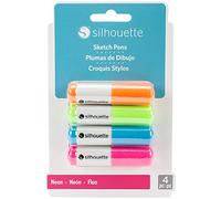 Silhouette SILH-PEN-NEO Penne Blu, Verde, Arancione, Rosa 4pezzi
