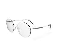 Silhouette Titan Dynamics Contour 5540/io Occhiali Da Vista Unisex Argento Rotondo