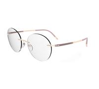 Silhouette Titan Dynamics Contour 5540/io Occhiali Da Vista Unisex Rosa Rotondo