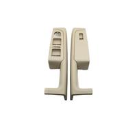 SILHUP Auto Interna Maniglia Per Skoda Per Superb 2008-2013 3TD867157 Auto Maniglia Interna Della Porta Bracciolo Telaio Interruttore Del Pannello Di Controllo Trim(2PCS-Beige)