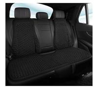 SILHUP Coprisedili Coprisedile universale per auto Semi-chiuso Comodo antiscivolo per quattro stagioni Cuscino automatico(Black rear seat set)