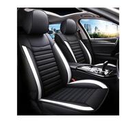 SILHUP Coprisedili Per Civic Per La Città Per CRV Per CRZ Per Accord Per Elysion Per Jade Per Jazz Coprisedile Universale A Copertura Totale Per Auto(Black White 5 seat v)