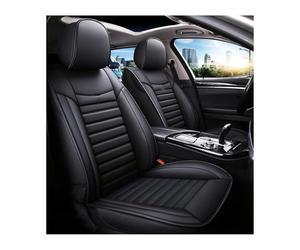 SILHUP Coprisedili Per Civic Per La Città Per CRV Per CRZ Per Accord Per Elysion Per Jade Per Jazz Coprisedile Universale A Copertura Totale Per Auto(Black 5 seat z)