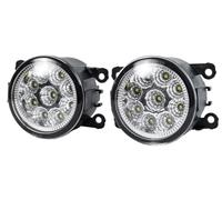 SILHUP Fendinebbia Auto Per Citroen Per Jumpy Per Box 2010 2011 2012 2013 2014 2015 Fendinebbia A LED Doppio Interruttore Di Colore Bianco E Giallo Auto Fendinebbia(White B)