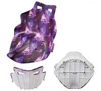 SILI Kart Parti di Ricambio - Gokart Gocart Regolabile con Buggy per Adattarsi allo Scooter Elettrico a Due Ruote Smart Self Balance - Adatto a 6,5 ", 8", 8,5 "e 10" - Sedile di Ricambio - Galassia